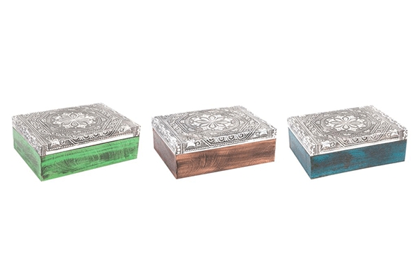 Kutija za nakit u tri boje 17x12,5x6