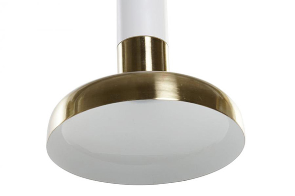 Ceiling lamp metal 75x15x140 white