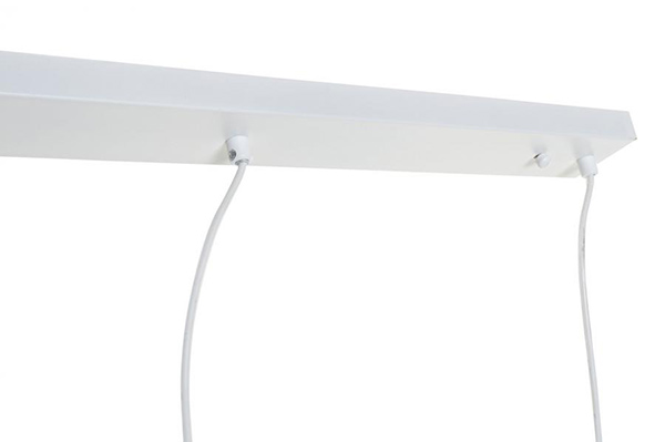 Ceiling lamp metal 75x15x140 white