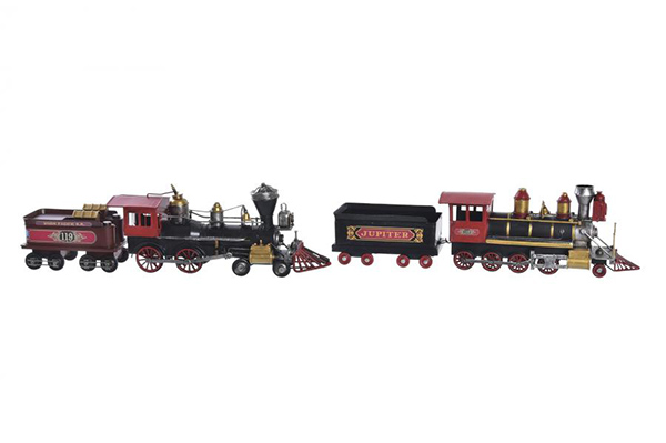 Decorative vehicle metal 42x7x13 train 2 mod.