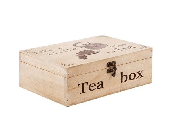 Natur kutija za čaj / drvo 25x18x8