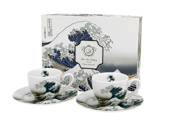 Set espresso šolja the great wave hokusai / 2 90 ml