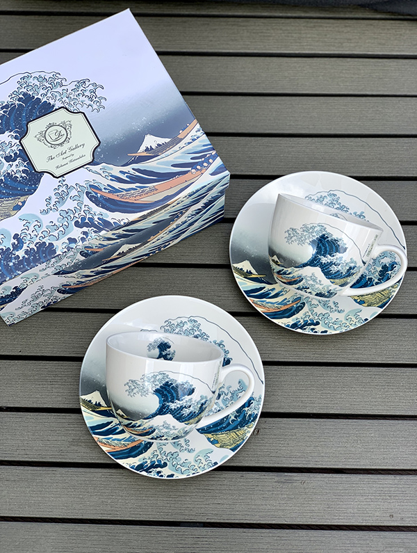 Set espresso šolja the great wave hokusai / 2 90 ml