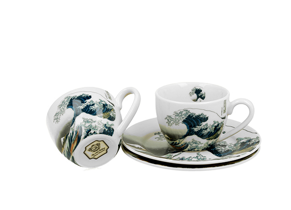 Set espresso šolja the great wave hokusai / 2 90 ml