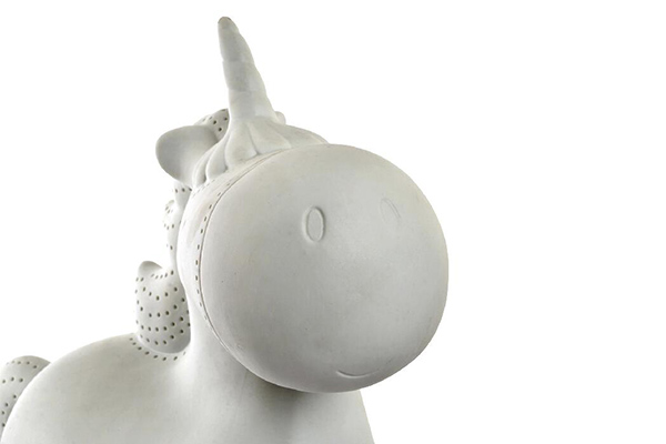 Table lamp porcelain led 26x14x25,5 unicorn white