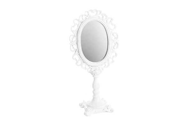 Stono belo ogledalo 17x11x36